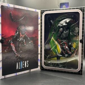 NECA Aliens Night Cougar Alien Kenner Tribute 7” Action Figure New Sealed Box